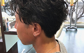 メンズパーマスタイル